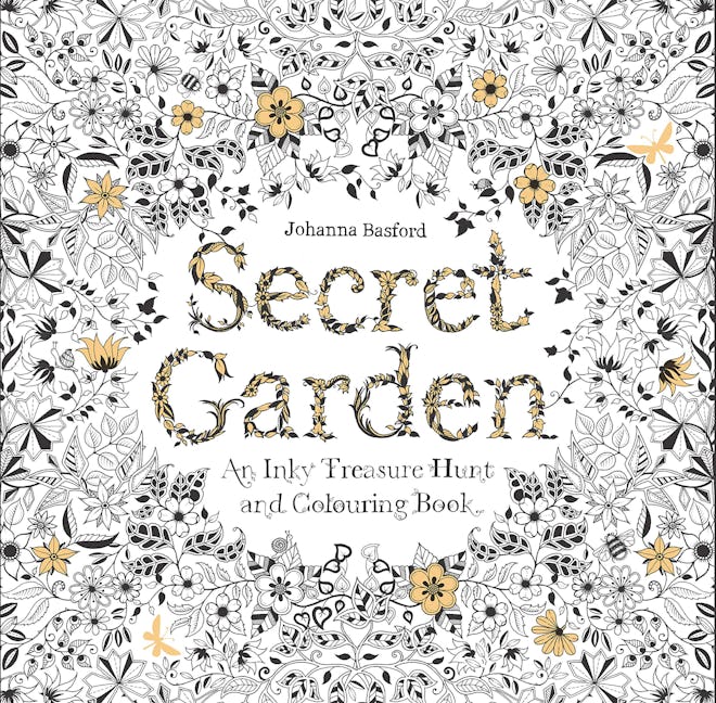 Secret Garden: An Inky Treasure Hunt and Coloring Book 
