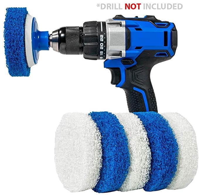 RotoScrub Multi-Purpose Drill Brush Kit (7-Pack)