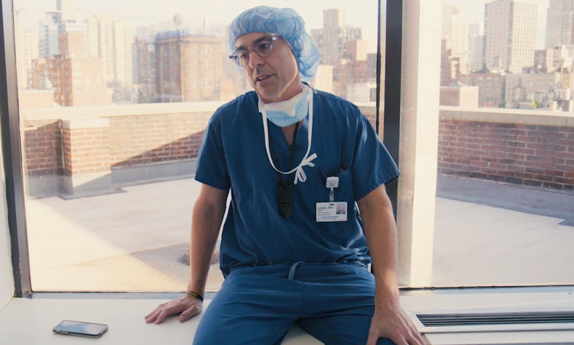 DR. DAVID LANGER in episode 106 of 'LENOX HILL' via Netflix Media press site
