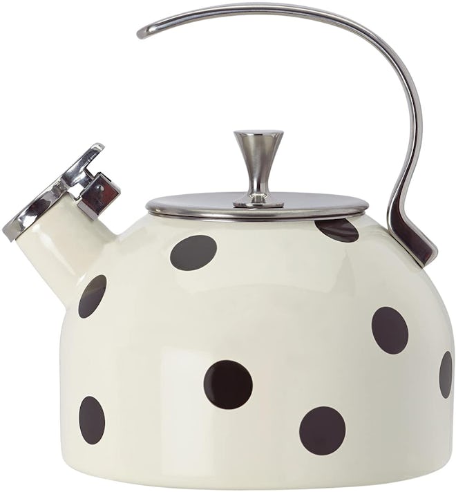 Kate Spade New York Deco Dot Black Tea Kettle (2.5 Quarts)