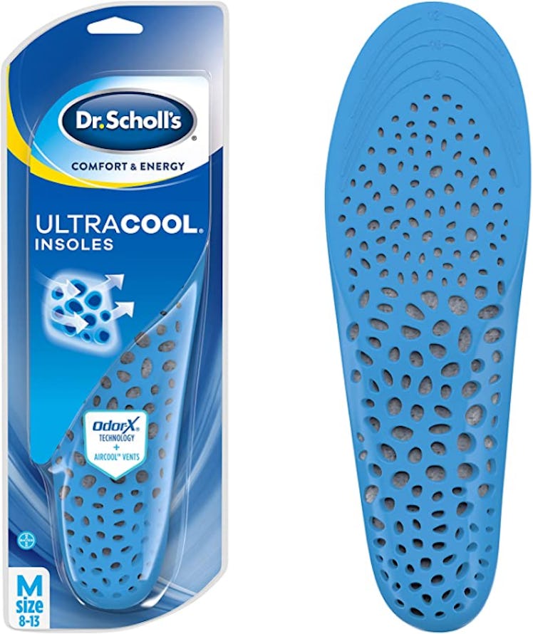 Add these ventilated insoles to any shoes you want to wear without socks.