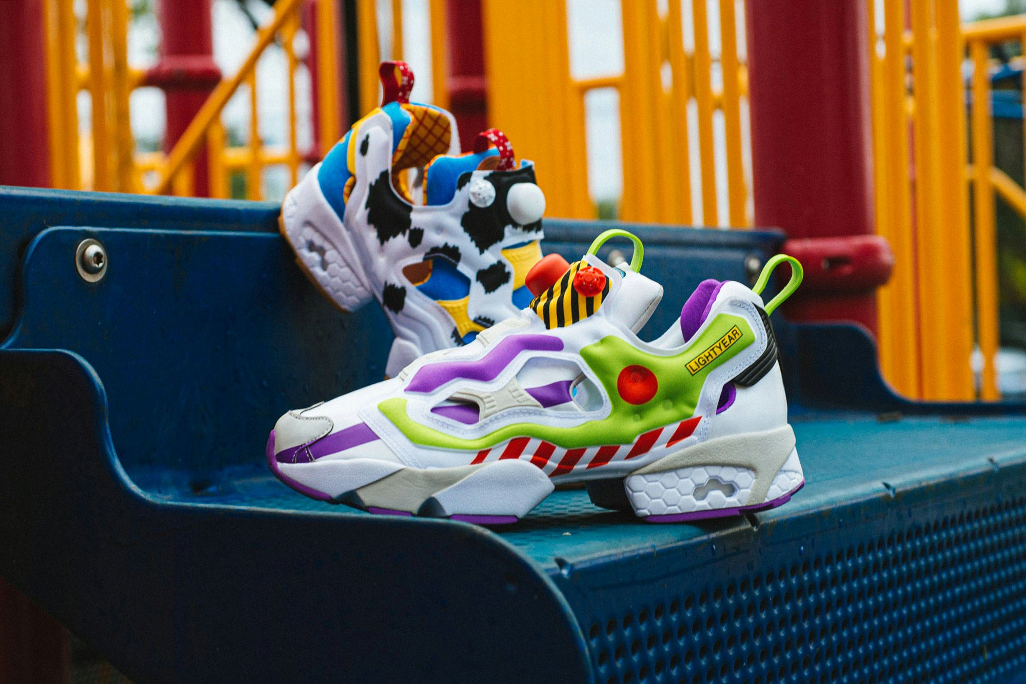 The BAIT x Reebok Instapump Fury 'Toy Story' is not for the faint