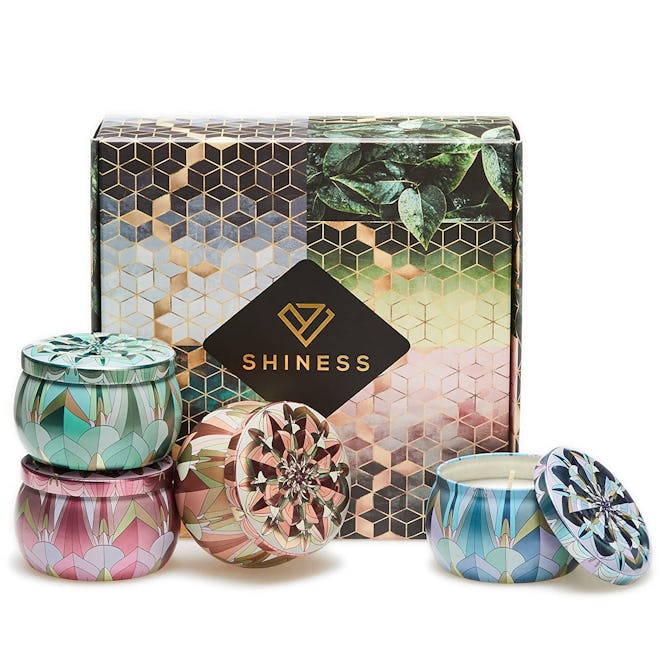 Shiness Aromatherapy Candles Gift Set (4-Pack)