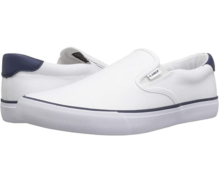 These classic slip-on sneakers can be worn without socks and they're easy to wash as needed.