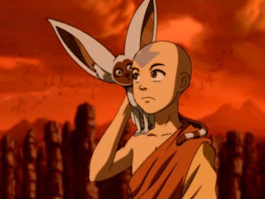 Animation: Avatar - Aang with Momo