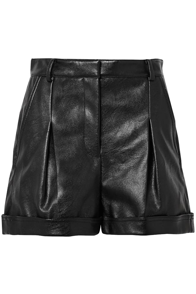 Danielle faux leather shorts