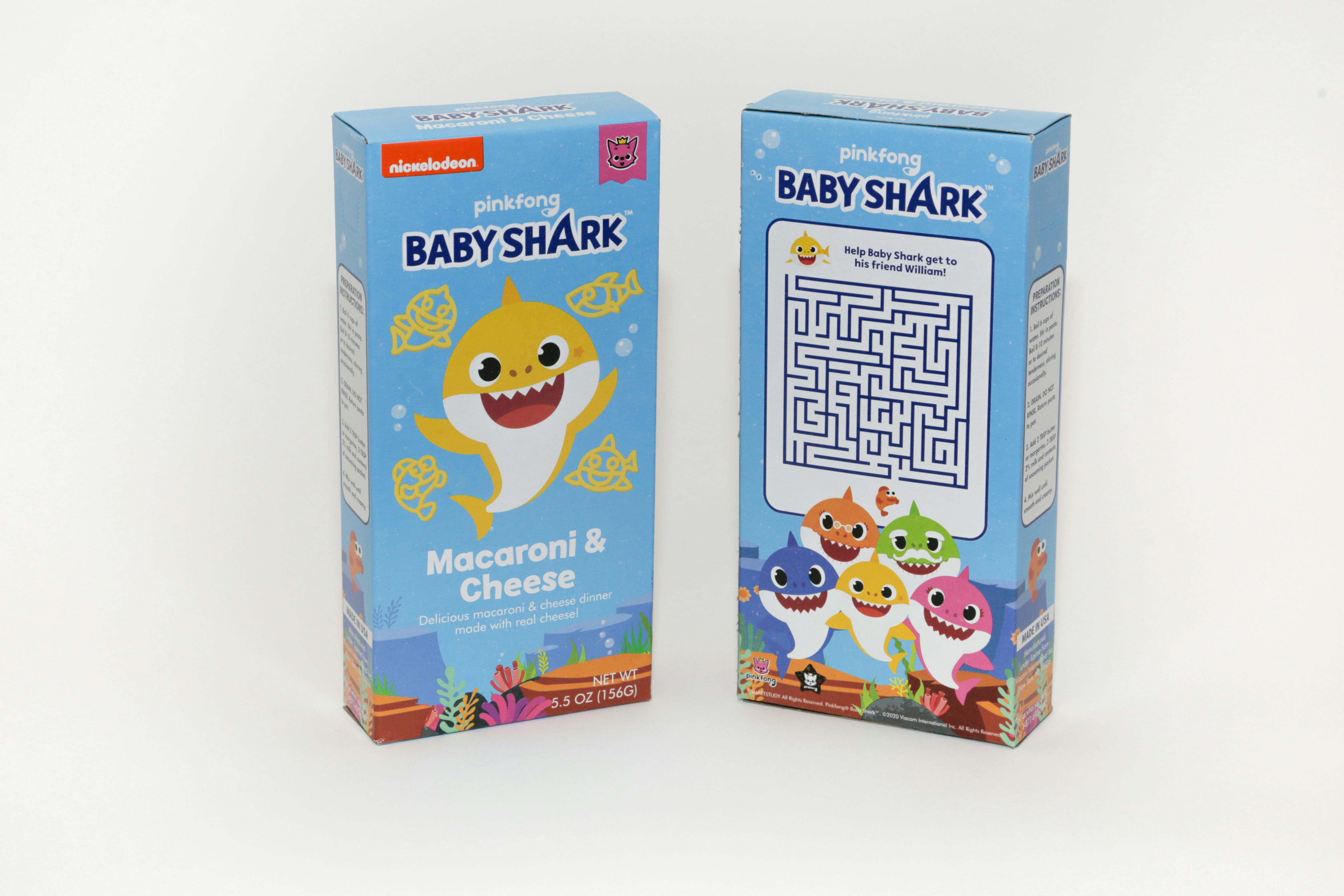 baby shark mac and cheese