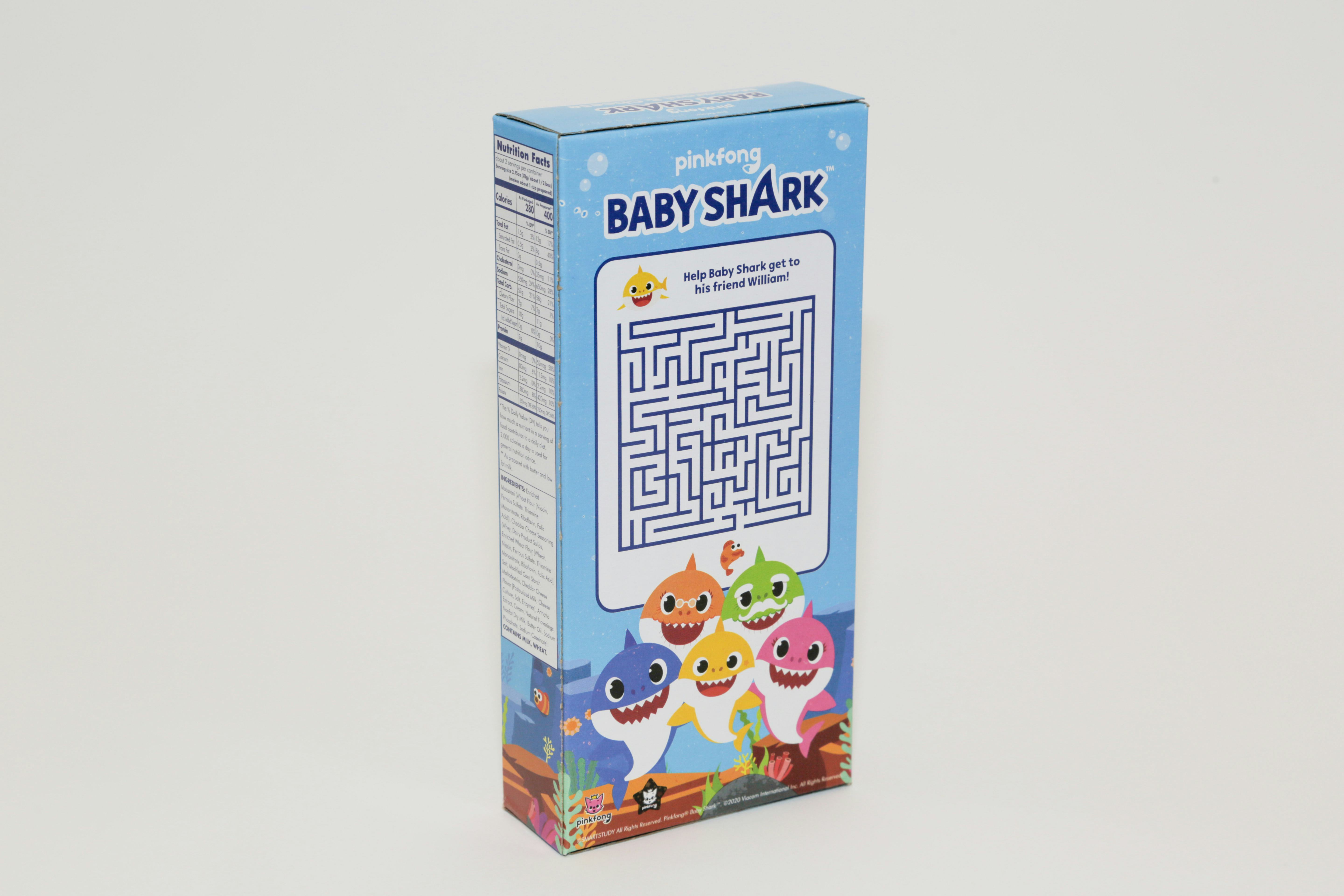 Baby Shark Mac & Cheese Is Coming To Walmart & It's Just 50 Cents A Box