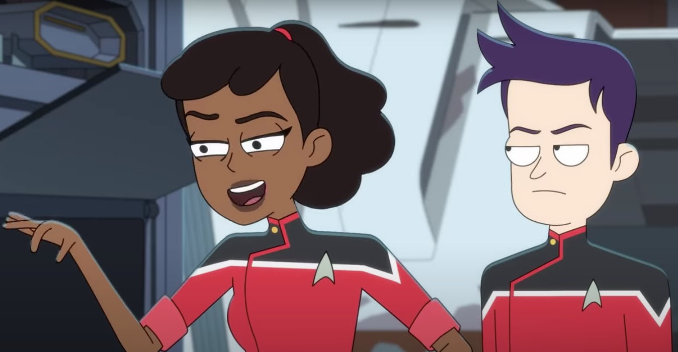 'Star Trek Lower Decks' trailer has a wild link to TNG character