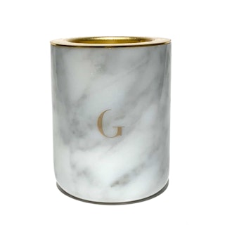 Carrera White Marble Scented Candle