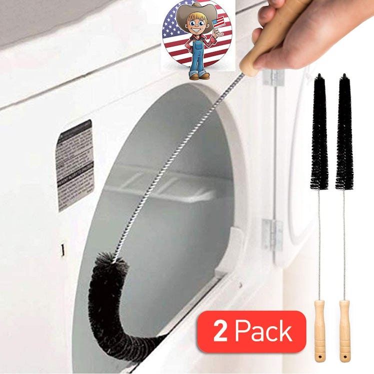 Holikme Dryer Vent Cleaner Brush (2-Pack)
