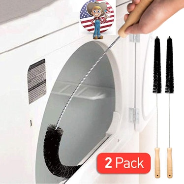 Holikme Dryer Vent Cleaner Brush (2-Pack)