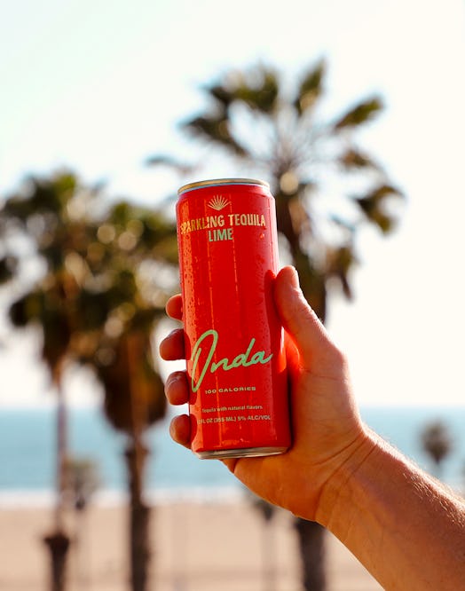 The new Onda sparkling tequila cans have a 5% ABV comparable to hard seltzer. 