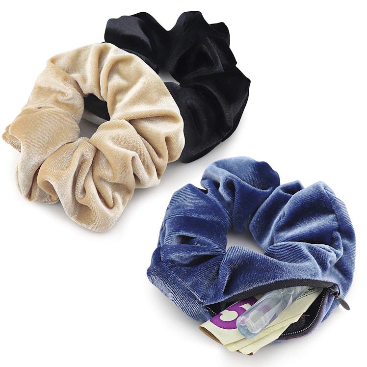 LOKISTASHED Velvet Scrunchies (3-Pack)