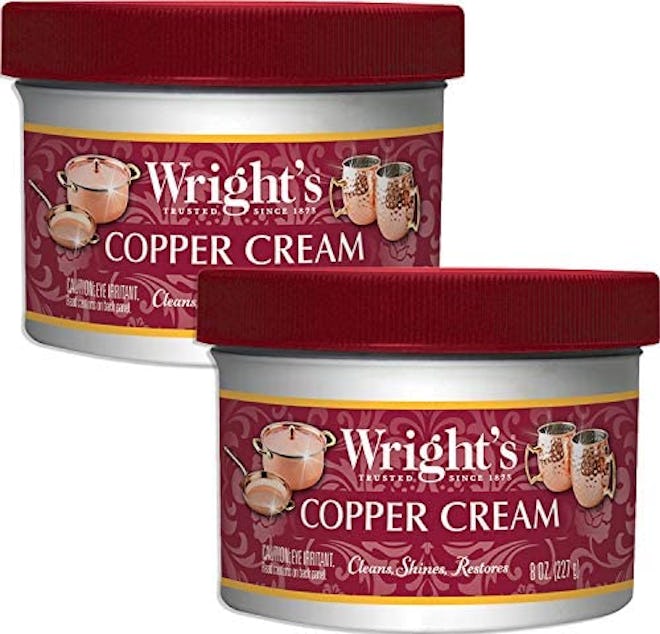 Wright's Copper And Brass Polish And Cleaner Cream (2-Pack)