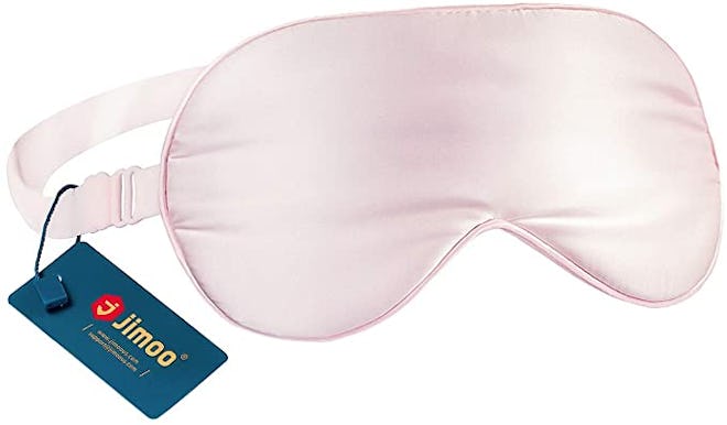 J JIMOO Natural Silk Sleep Mask