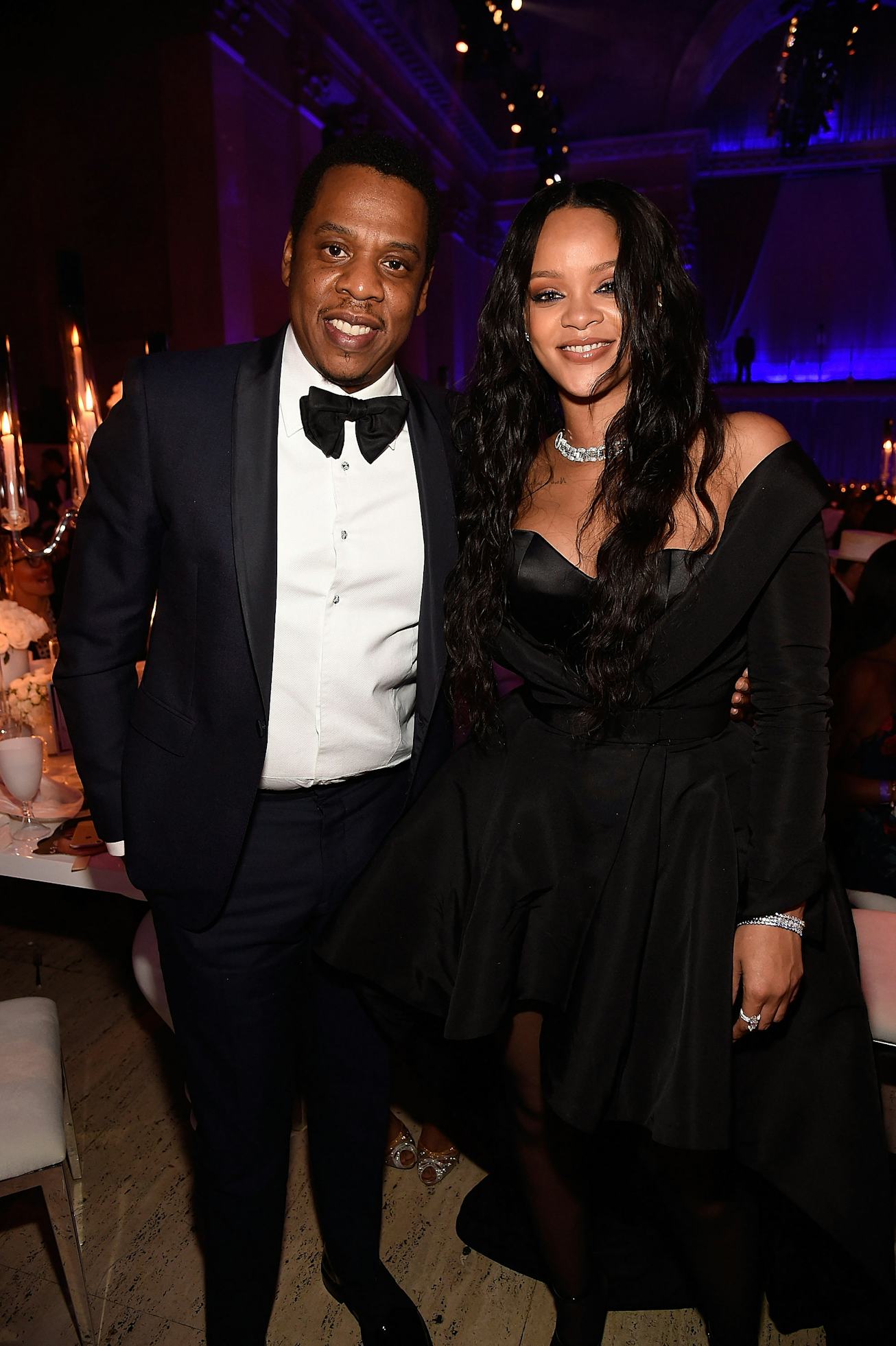 Jay-Z and Rihanna attend Rihanna's 3rd Annual Diamond Ball Benefitting The Clara Lionel Foundation a...