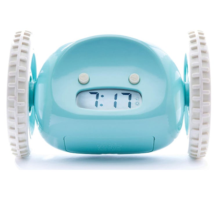 Clocky Alarm Clock on Wheels