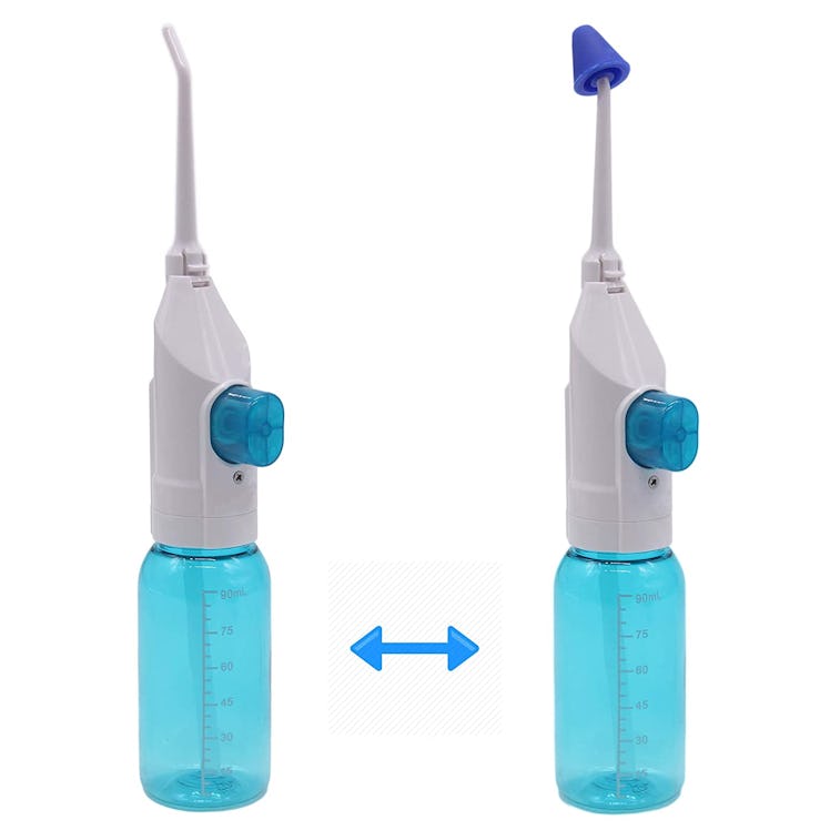 iHealthia Manual Water Flosser with Nasal Wash