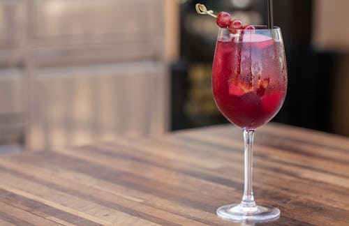 The Cheesecake Factory shared its red sangria drink recipe.