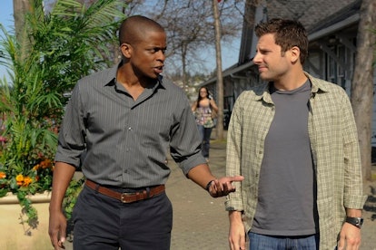 Gus and Shawn on Psych via the NBCUMV press site