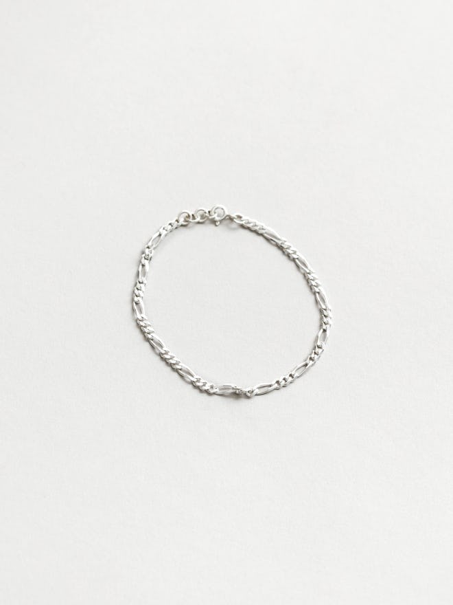 Mila Anklet in Sterling Silver