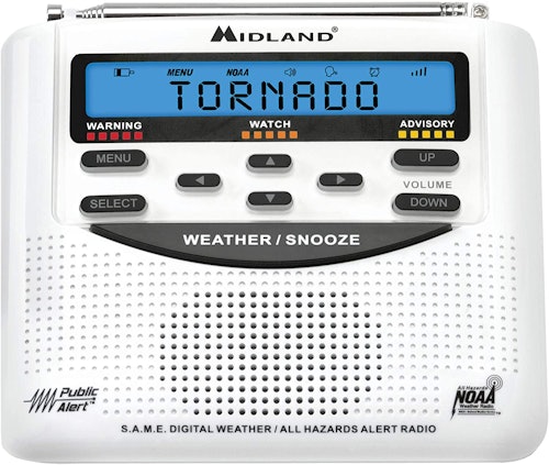 Midland WR120 Emergency Weather Alert Radio