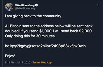 Bloomberg Twitter Hack