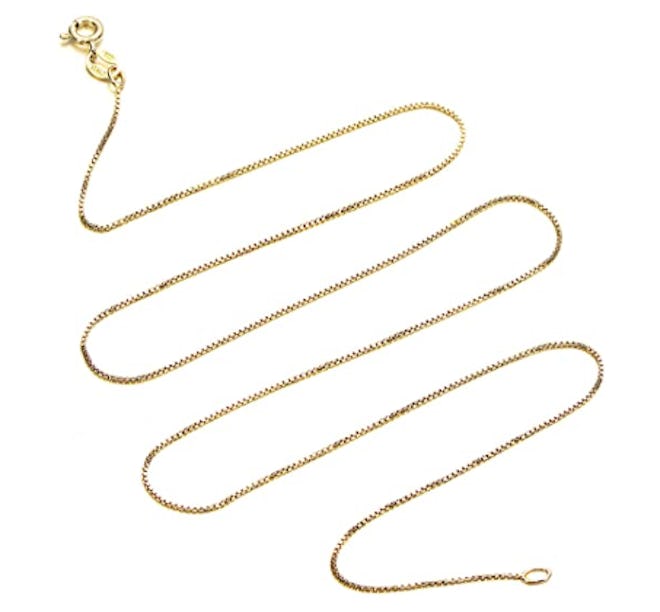KEZEF 18k Gold Chain Necklace