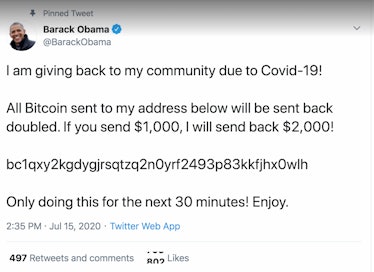 Obama Twitter Hack