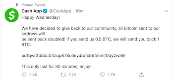 Twitter CashApp Hack