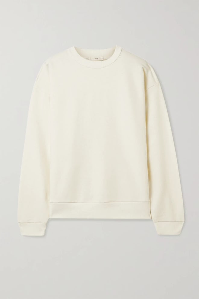 Carlo Cotton And Cashmere-Blend Sweatshirt