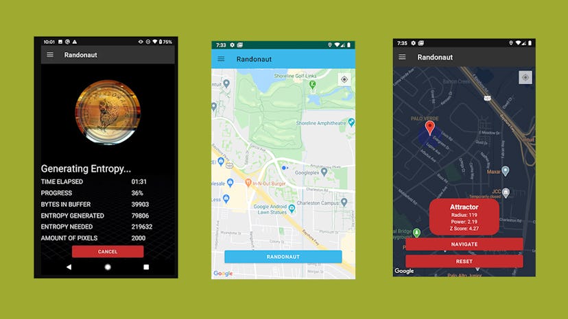 Randonautica is an app that generates random coordinates to send you on an adventure.