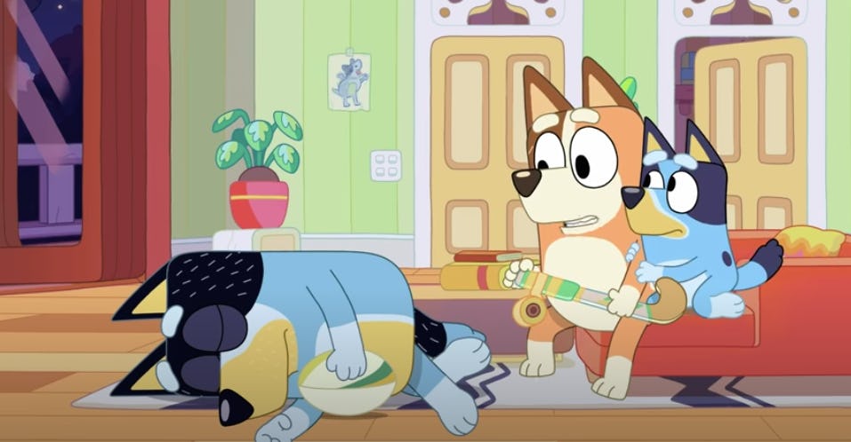 The voices behind Bluey's parents are big fans of the show