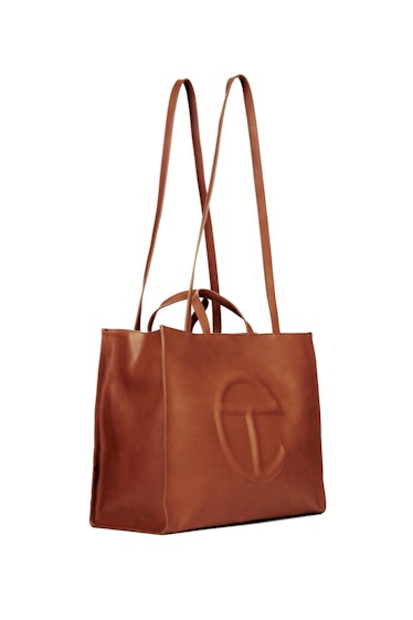 Telfar Large Tan Shopping Bag