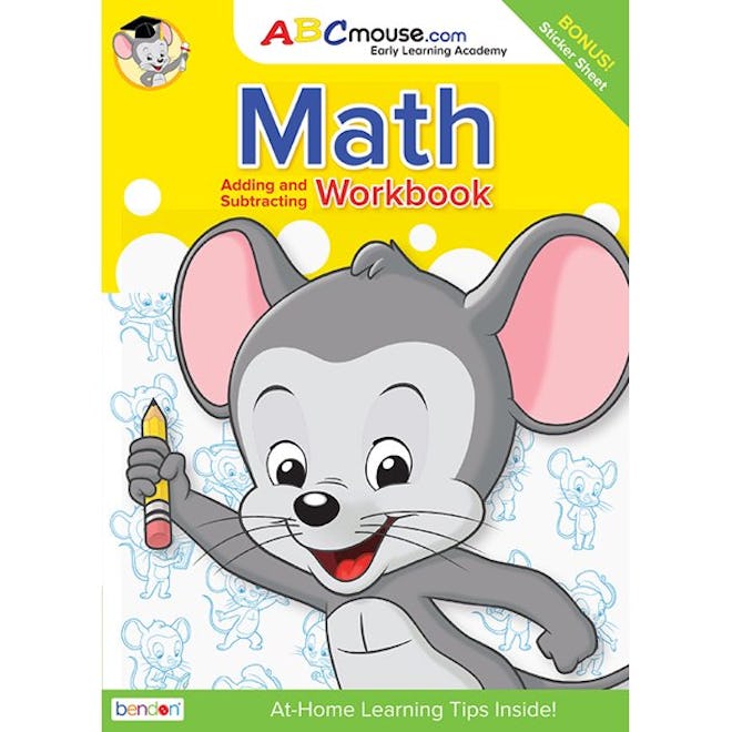 ABCmouse Addition and Subtraction Workbook with Stickers