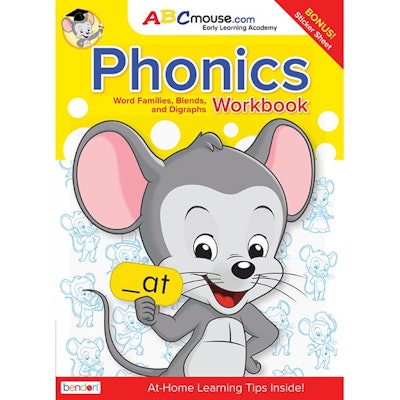 ABCmouse Phonics Workbook with Stickers