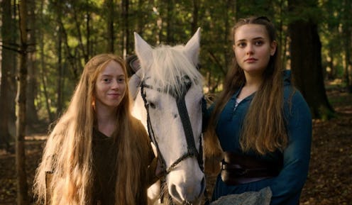Netflix Katherine Langford Cursed with horse