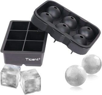 Ticent Ice Cube Trays (2-Pack)