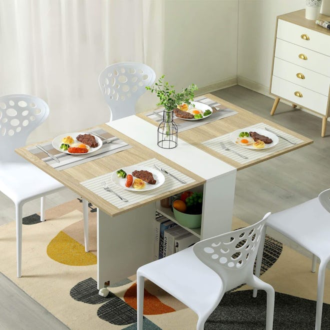 Tiptiper Folding Dining Table