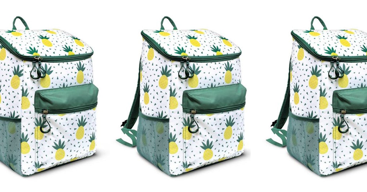 Pineapple online backpack cooler