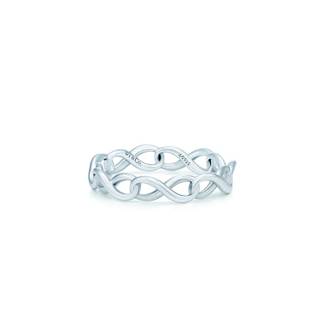 Tiffany Infinity Narrow Band Ring