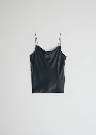 Ingrid Silk Camisole in Black