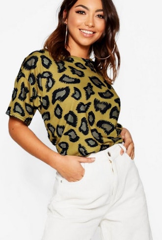 3. Leopard Print T-Shirt 