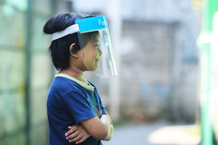Face shields are not more effective than face masks, experts say.