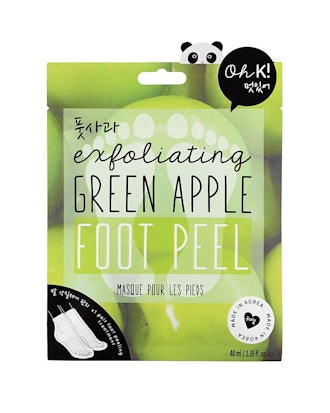 Oh K! Exfoliating Green Apple Foot Peel Mask
