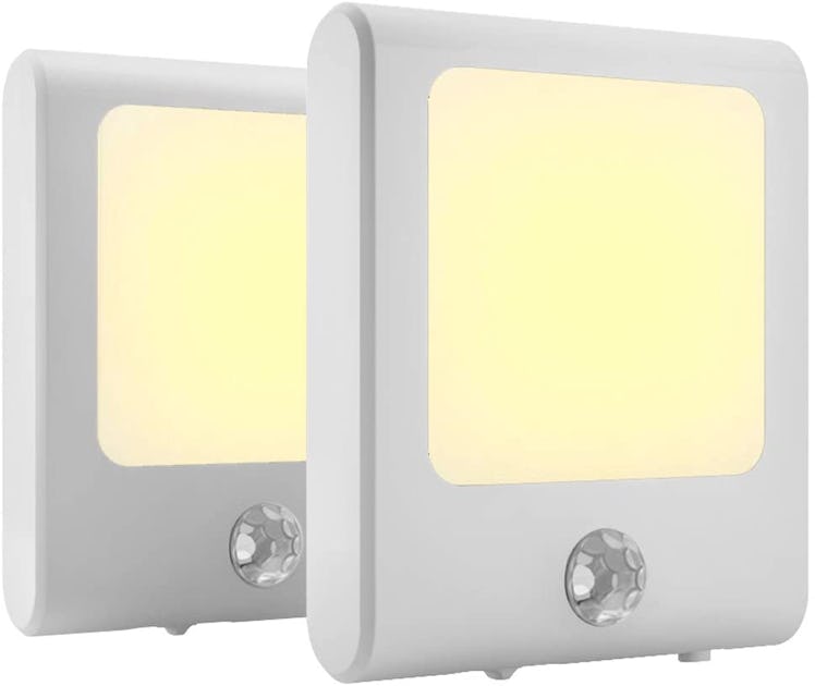 MAZ-TEK Plug in Motion Sensor Lights (2-Pack)