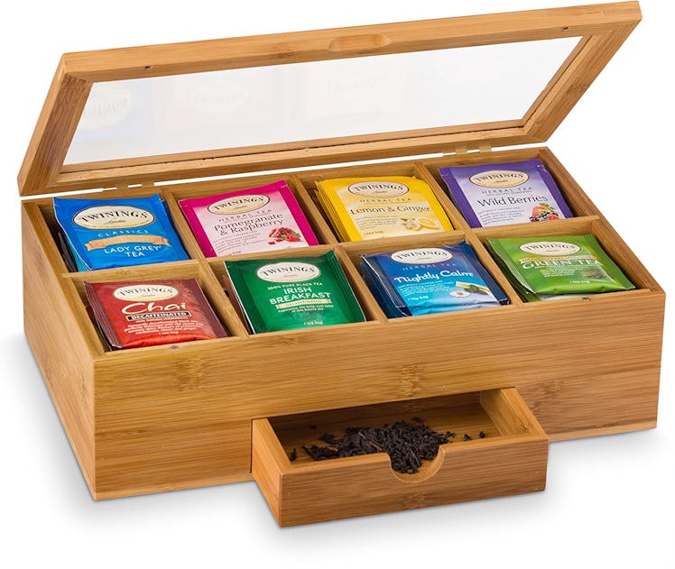 Bambusi Bamboo Tea Storage Box