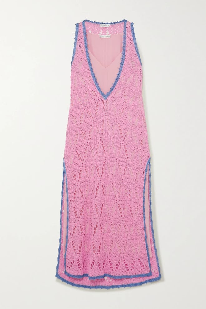 Layered Crochet Dress