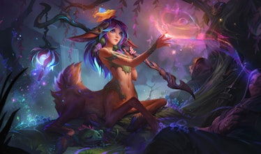 Lillia, the new champion that is introduced via the Spirit Blossom event